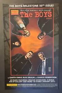 2011 THE BOYS Milestone 50th Issue Promo Art Garth Ennis - Print Ad/Ad Page - Picture 1 of 1