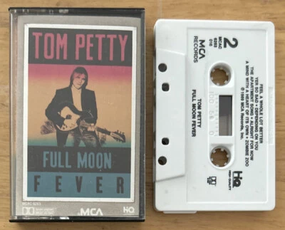 Tom Petty Full Moon Fever Cassette Tape MCAC-6253 (MCA 1989 Used) - Image 1 of 3