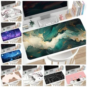 60*30cm Large Gaming Mousepad XXL Keyboard Gamer Mouse Pad Desk Mat Mouse Mat - Picture 1 of 30