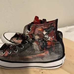 Converse DC Comics Harley Quinn Chuck Taylor hohe Turnschuhe Herren 5 Damen 7 - Bild 1 von 9