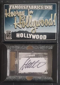 2011 FAMOUS FABRICS 1/1 AUTO NICK CASTLE MICHAEL MYERS HALLOWEEN ACTOR DIRECTOR - Picture 1 of 5