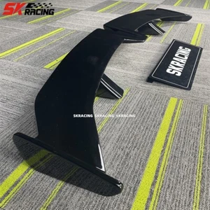 Carbon/Gloss Black Rear Tail Trunk Spoiler Wing Lip For 2021-24 Hyundai Elantra - Picture 1 of 24