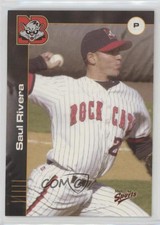 2001 Multi-Ad Sports New Britain Rock Cats Saul Rivera #25 Rookie RC