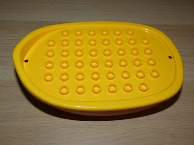 Lego Duplo Boot Rumpf rot gelb - Bild 1 von 2