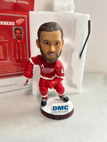 Detroit Redwings Henrik Zetterberg SGA DMC Bobblehead Stadium Giveaway Mint Cover