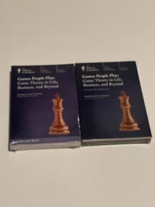 Great Courses-Games People Play Game Theory Sealed -Guidebook, DVD, Transcript - Picture 1 of 7