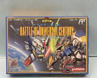 New Battle Of Universal Century Nintendo NES FC Famicom Game Yutaka NTSC-J 1992  - Image 1 of 2