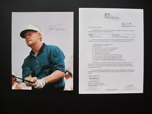 Jack Nicklaus Auto Pen 8" x 10" Photo w JSA LOA PGA Masters US Open Golf - Picture 1 of 7
