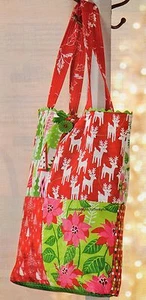 Holiday Tote Quilt Pattern Pieced SH - Picture 1 of 1
