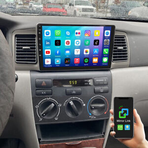 For Toyota Corolla 2003-2008 9" Android 13 Car Stereo GPS WIFI Navi MP5 Radio