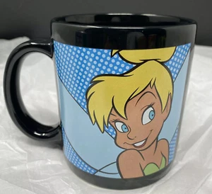 Tinkerbell XL Disney Coffee Mug Black Disney Store Cup - Picture 1 of 11