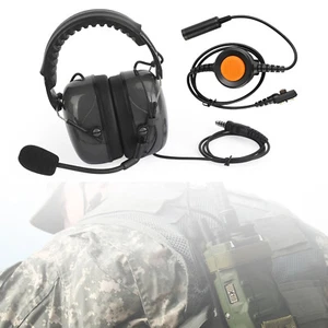 Casque antibruit réglable 7.1-C5 pour Hytera PD780/700/788/782 PT580H - Photo 1/17