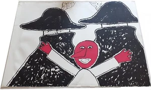 Guillaume Corneille - Serigrafia serie Pinocchio - 1973 - Pubblicata - - Picture 1 of 11
