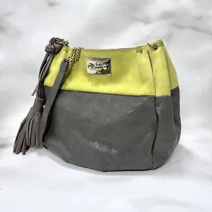 Chloe Chain Shoulder Bag Crossbody Suede Leather Boudoir Authentic - Picture 1 of 24