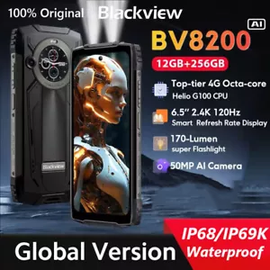Blackview BV8200 Rugged Phone 6.5" 2.4K 120Hz Display NFC Flashlight Android 14 - Picture 1 of 15