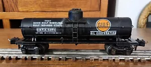 SELTENER Lionel 2955 schwarzer GULF KESSELWAGEN IN GUTEM RESTAURIERTEN ZUSTAND! - Bild 1 von 5