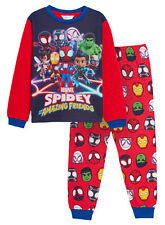 Spidey And His Amazing Friends Pyjamas Kids Spiderman Hulk Miles Morales Pjs Set