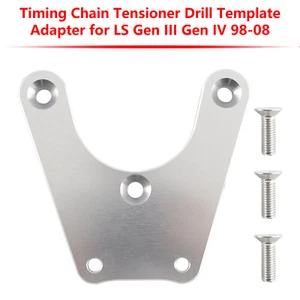 Timing Chain Tensioner Drill Template Adapter per LS Gen III Gen IV 98-08 H7 - Picture 1 of 11