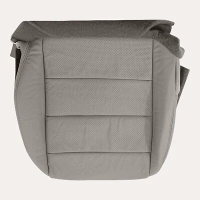 For 2007-2008 Acura TL Type S Passenger Bottom Leather Seat Cover Gray - Image 1 of 4