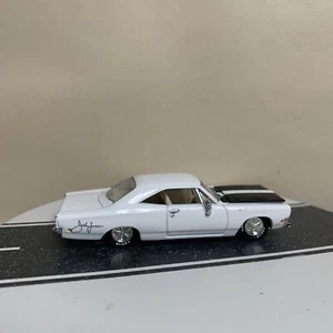 Racing Champions John Force Field '68 Plymouth Road Runner White/Black 1:64 NM - Picture 1 of 14