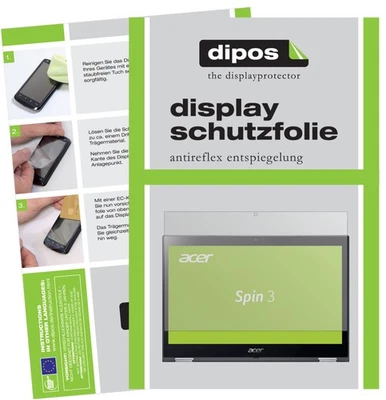 2x Screen Protector for Acer Spin 3 SP314-51-34CD Protection Anti Glare dipos - Image 1 of 4