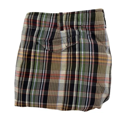 Pantalones Cortos Polo Ralph Lauren A Cuadros Para Hombre Talla 46 Grande 46B Cordón Cintura Algodón Foto 1 de 4