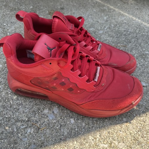 Scarpe da ginnastica Air Jordan Max 200 rosse palestra taglia 12 usate belle airco