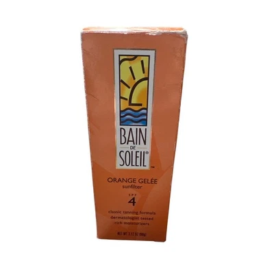 1996 Bain De Soleil Orange Gelee Sunfilter SPF 4 NEW - Image 1 of 4