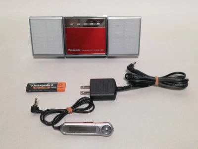 Panasonic SJ-MJ50 MiniDisc Walkman Player Red TESTED Working from JAPAN - Image 1 of 4