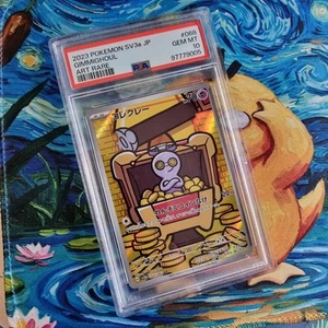 Gimmighoul PSA 10 Graded Raging Surf sv3a AR 068/062 2023 Japanese Pokémon Card - Picture 1 of 4