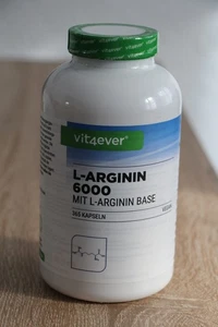 L-ARGININ 600 mit L-Arginin Base 365 Kapseln - Bild 1 von 4