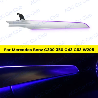 64 Colors Co-pilot Ambient Light Atmosphere Lamp For Mercedes Benz W205 X253 - Image 1 of 4