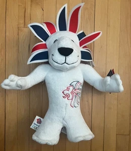 Olympiade 2012 Team GB Stolz der Löwe Maskottchen Stofftier Plüschtier - Bild 1 von 10