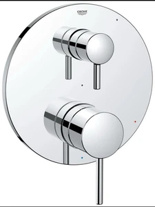 GROHE 29423000 Guarnizione Valvola Senza Tempo, Cromo Starlight - Foto 1 di 12