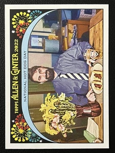 2022 Topps Allen & Ginter #IYSD-10 National Hot Dog Day It's Your Special Day! - Picture 1 of 2
