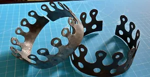 Bespoke medieval rustic steel crown - theatre - period - Picture 1 of 11