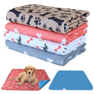Washable Reusable Dog Pee Pads Waterproof Whelping Pads Large Training Pee Mats - Image 1 of 4