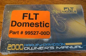 Harley-Davidson Touring Electra Glide 2000 FLT kit manual del propietario con video VHS - Imagen 1 de 3