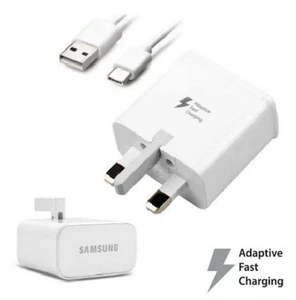 OFICIAL SAMSUNG S6 S7 S8 S9+ S10 S10+ CARGADOR RÁPIDO ADAPTADOR USB CABLE ORIGINAL - Imagen 1 de 6