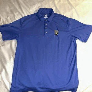 Johnnie-O Milwaukee Brewers Polo Shirt Blue Size 2XL XXLMLB Baseball - Picture 1 of 7