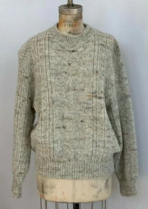 Vintage Pendleton tan wool sweater (L) - Picture 1 of 8