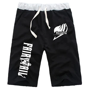 Summer Men Casual Shorts Anime Fairy Tail Beach Sweatpants Short Pants Trousers - Picture 1 of 5