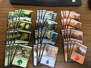 MTG Origins Basic Land Playset, 4x Of Each Art (80 Total Cards) - Picture 1 of 2