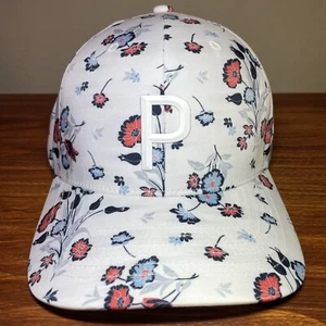 Puma Mens Floral Golf Hat White Heirloom Tech P Snapback Cap NEW - Picture 1 of 5