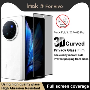For vivo X Fold3 Pro, imak Anti-Spy 3D Privacy Tempered Glass Screen Protector - Picture 1 of 10