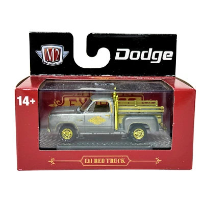 M2 Machines 1978 Dodge Adventurer 150 - Li'l Red Express Truck RAW 1:64 Diecast - Image 1 of 4