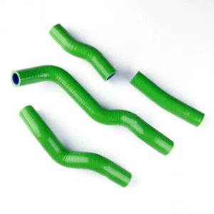 For 2008-2015 KAWASAKI KLX250 DTRACKER Silicone Radiator Coolant Hoses Kit Green - Bild 1 von 4