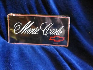 MONTE CARLO   MADE USA BLACK AND WHITE RED BOWTIE - Picture 1 of 1