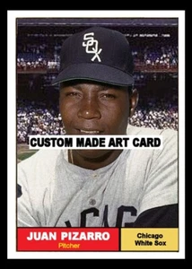 Juan Pizarro Chicago White Sox 1961 style Custom Made Baseball Art Card - Picture 1 of 2