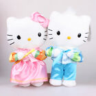 Sanrio Hello Kitty & Dear Daniel Bride & Groom Korean Dress Plush Toys Soft Doll
